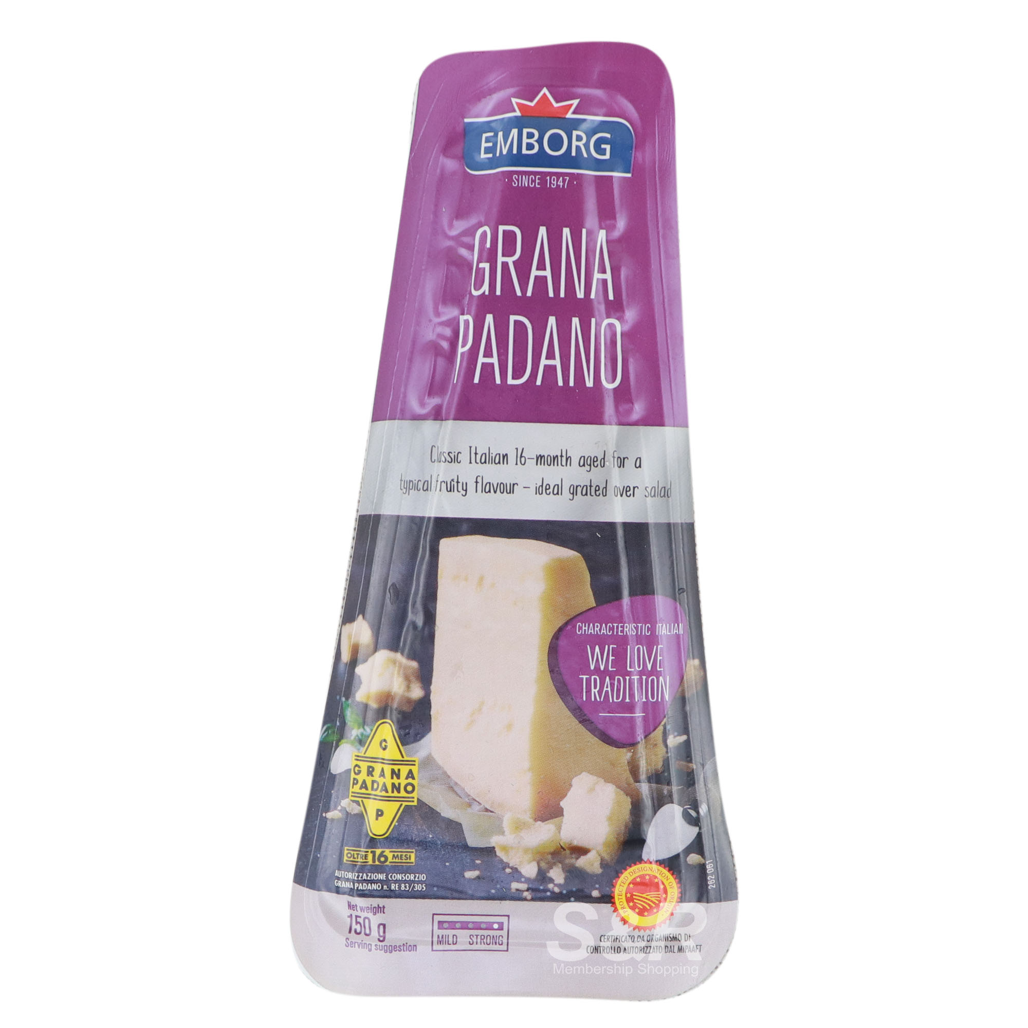 Emborg Grana Padano 150g